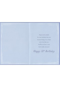 2812D 12YR BOY